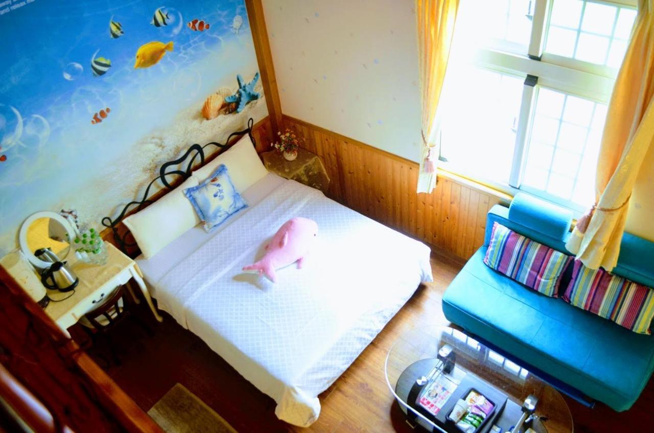 Appartement Fish House 宜蘭獨棟別墅 戲水池 生態diy 安農溪自行車 à Dongshan  Extérieur photo