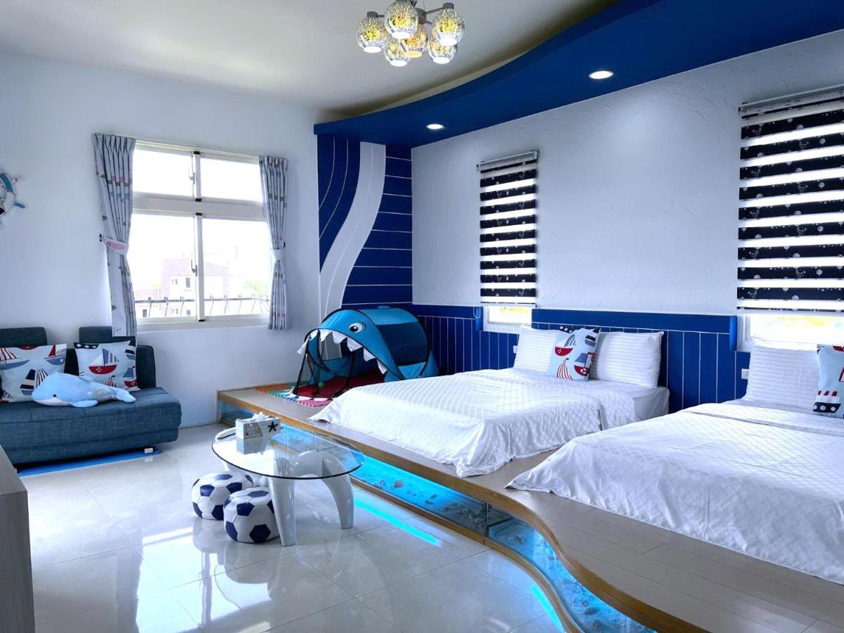 Appartement Fish House 宜蘭獨棟別墅 戲水池 生態diy 安農溪自行車 à Dongshan  Extérieur photo