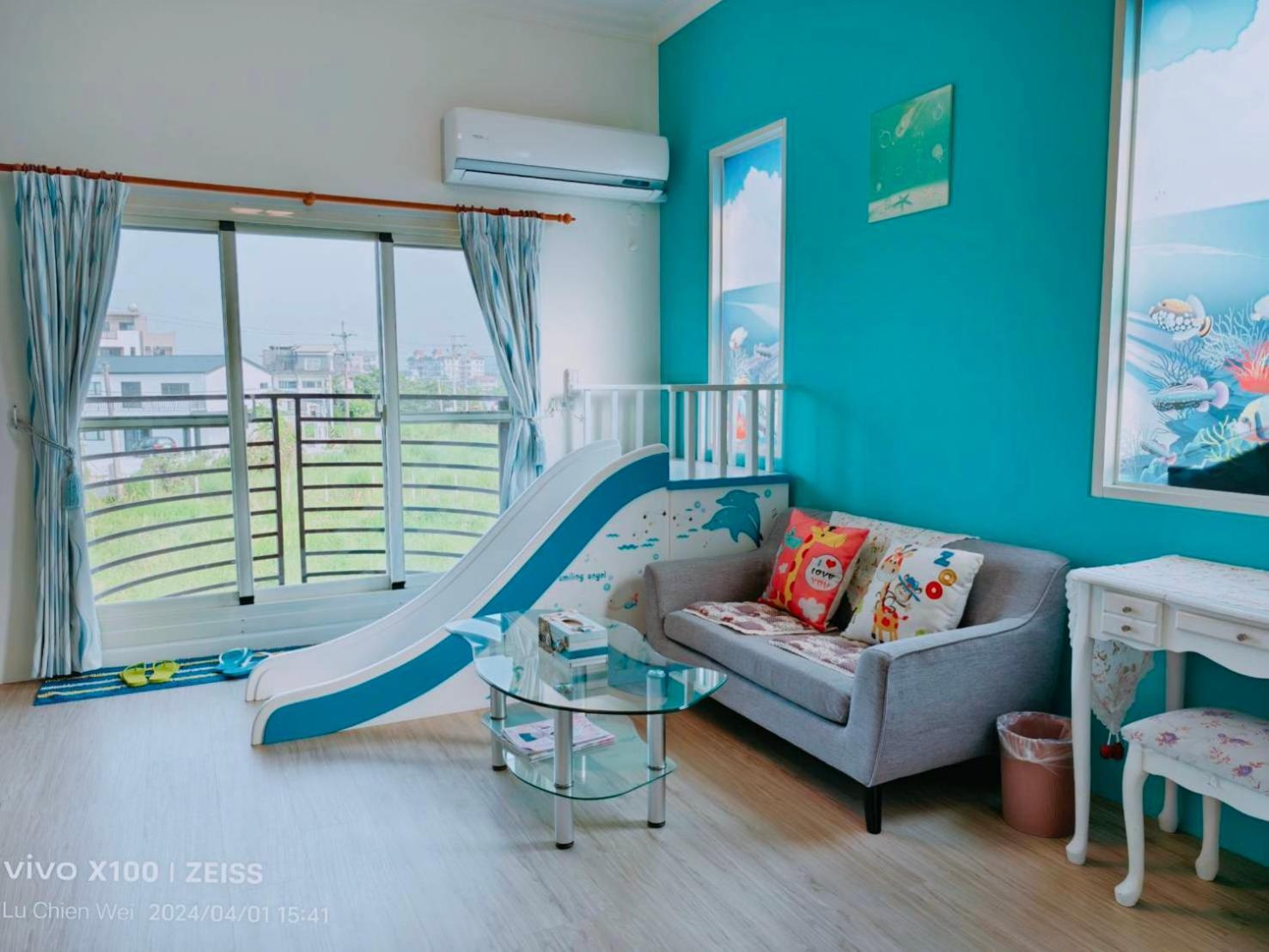 Appartement Fish House 宜蘭獨棟別墅 戲水池 生態diy 安農溪自行車 à Dongshan  Extérieur photo