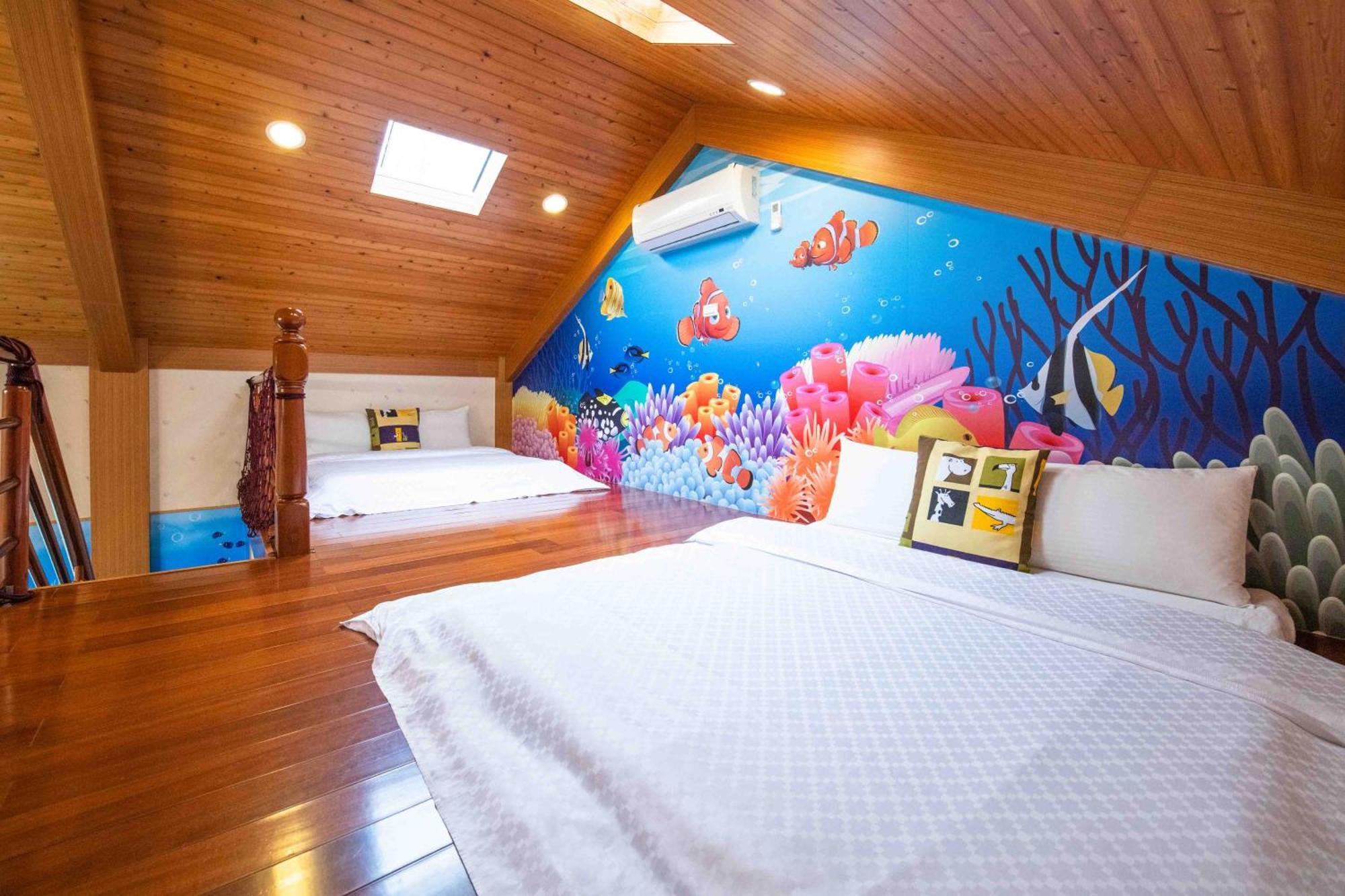 Appartement Fish House 宜蘭獨棟別墅 戲水池 生態diy 安農溪自行車 à Dongshan  Extérieur photo