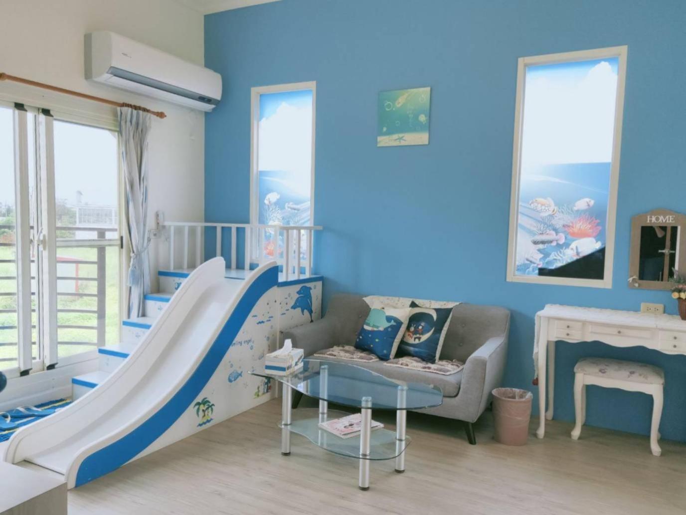 Appartement Fish House 宜蘭獨棟別墅 戲水池 生態diy 安農溪自行車 à Dongshan  Extérieur photo