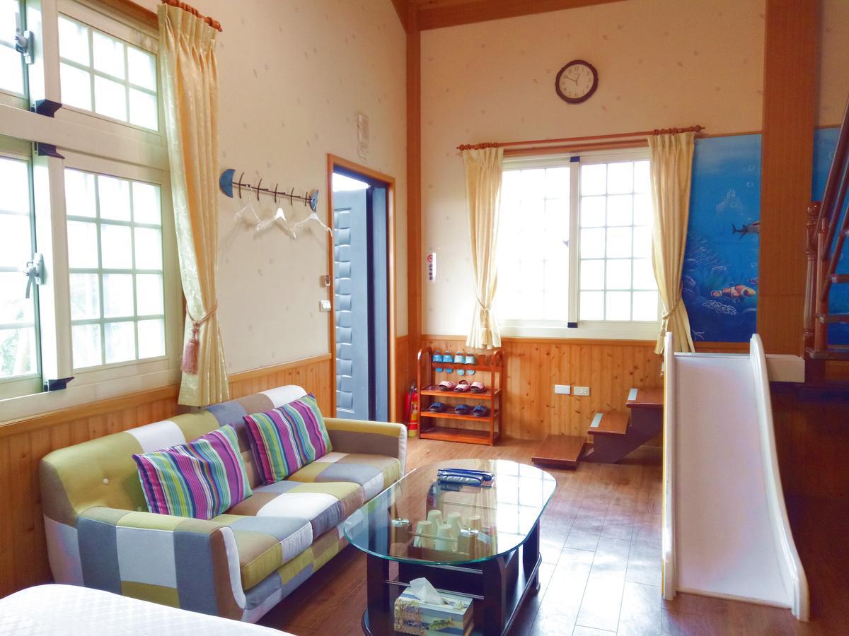 Appartement Fish House 宜蘭獨棟別墅 戲水池 生態diy 安農溪自行車 à Dongshan  Extérieur photo